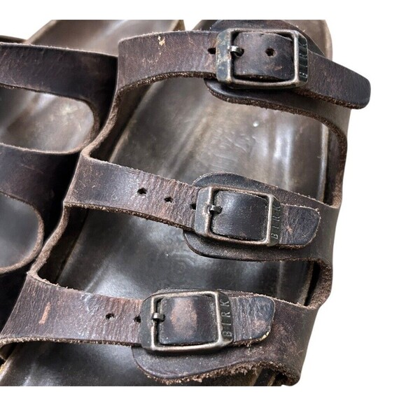 BIRKENSTOCK Florida Brown Habana Leather Size 37 - Picture 9 of 15